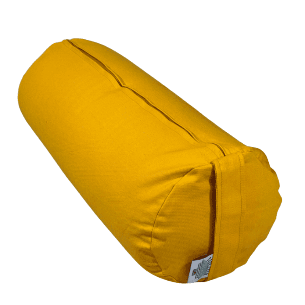 Buckwheat Filled Yoga Bolster in 15 Colour Choices.