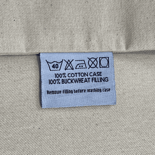 Care instructions. Wash at 40°