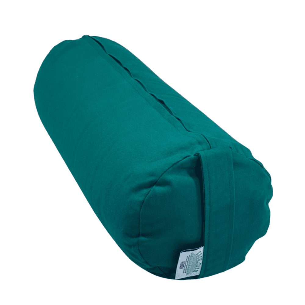 Buckwheat Filled Yoga Bolster in 15 Colour Choices.
