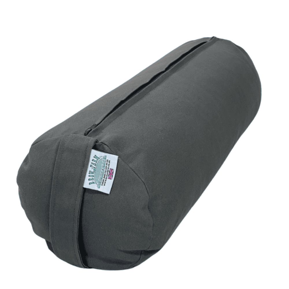 Buckwheat Filled Yoga Bolster in 15 Colour Choices.