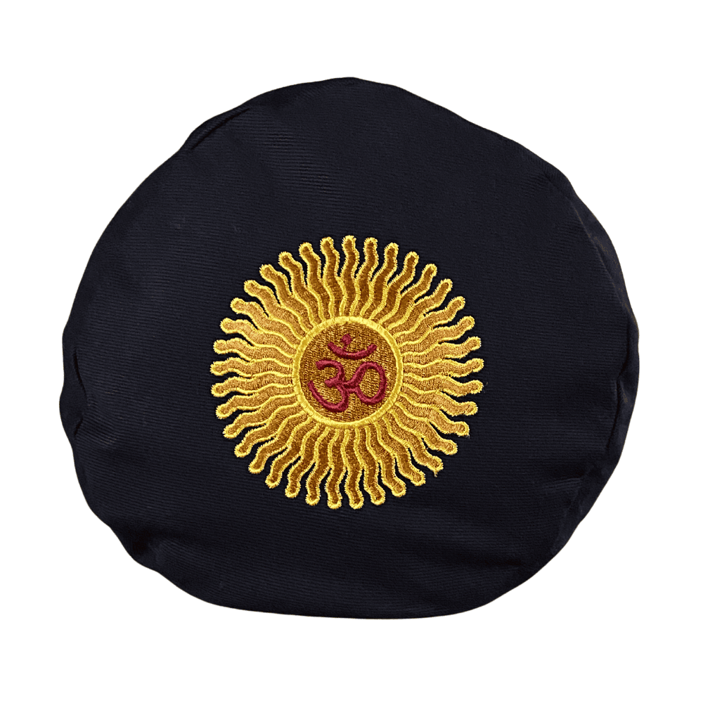 Yoga Bolster Replacement Embroidered Covers