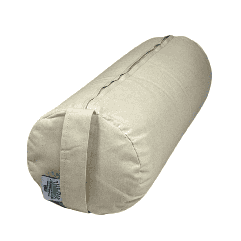 Buckwheat Filled Yoga Bolster in 15 Colour Choices.