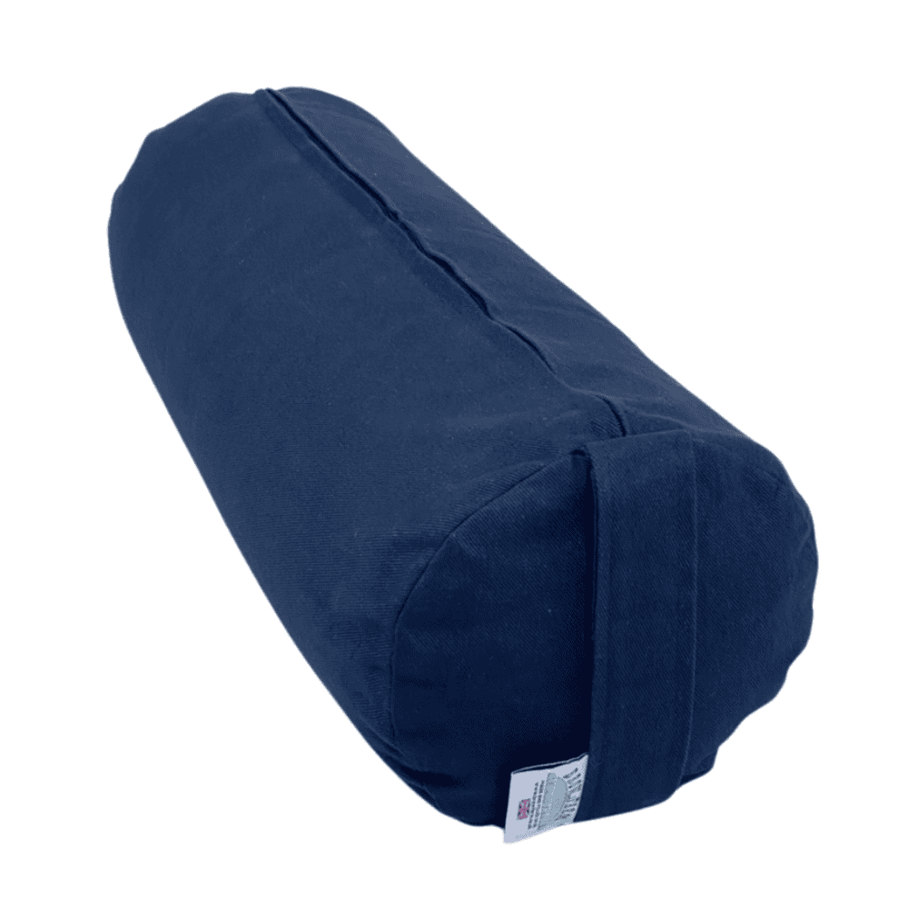 Buckwheat Filled Yoga Bolster in 15 Colour Choices.
