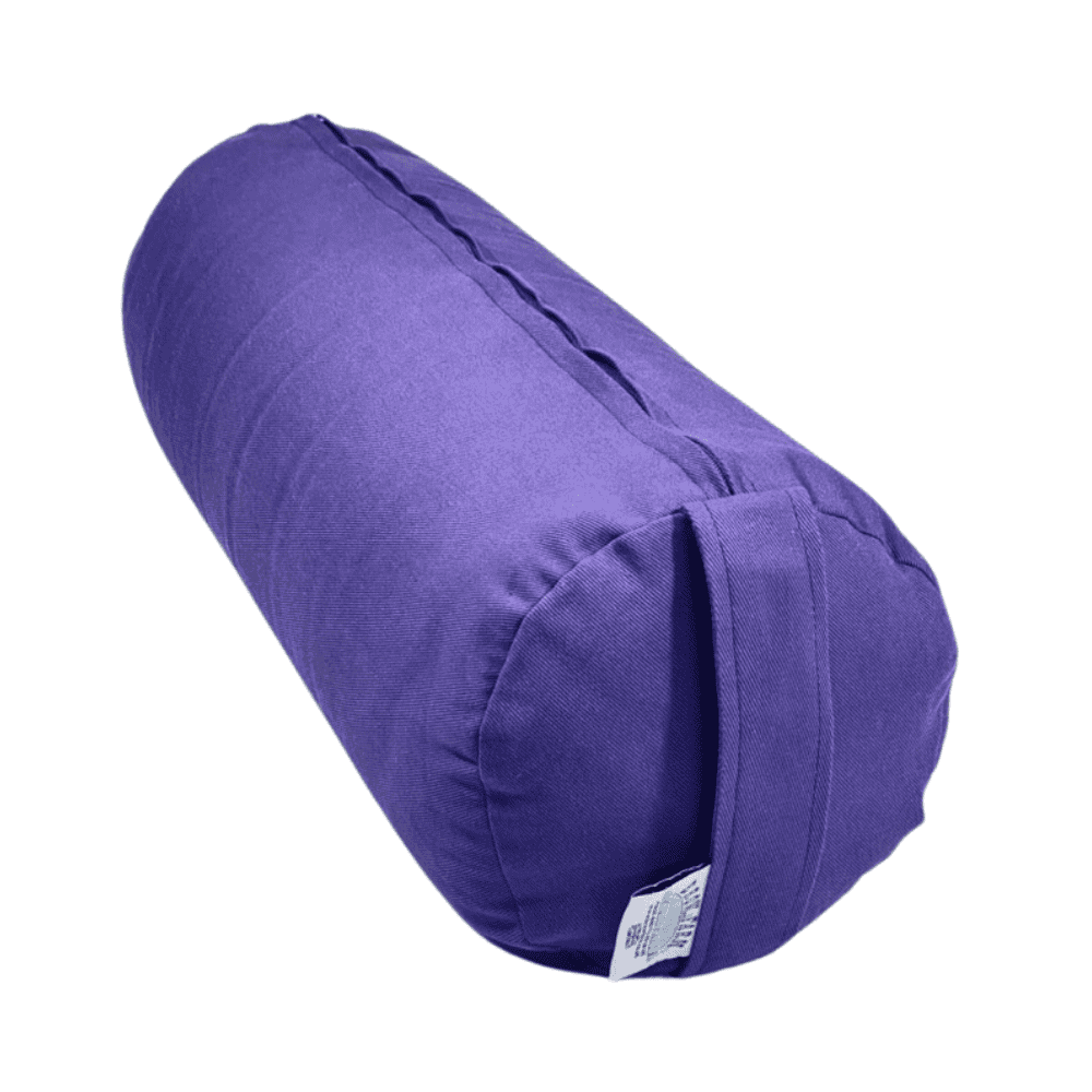 Buckwheat Filled Yoga Bolster in 15 Colour Choices.