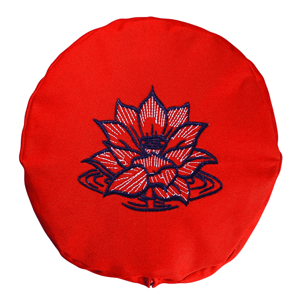 Yoga Bolster Replacement Embroidered Covers