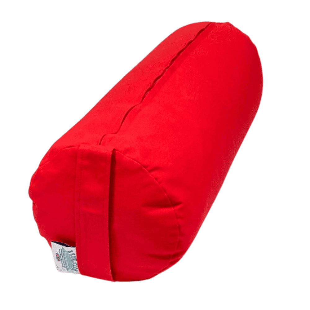 Buckwheat Filled Yoga Bolster in 15 Colour Choices.