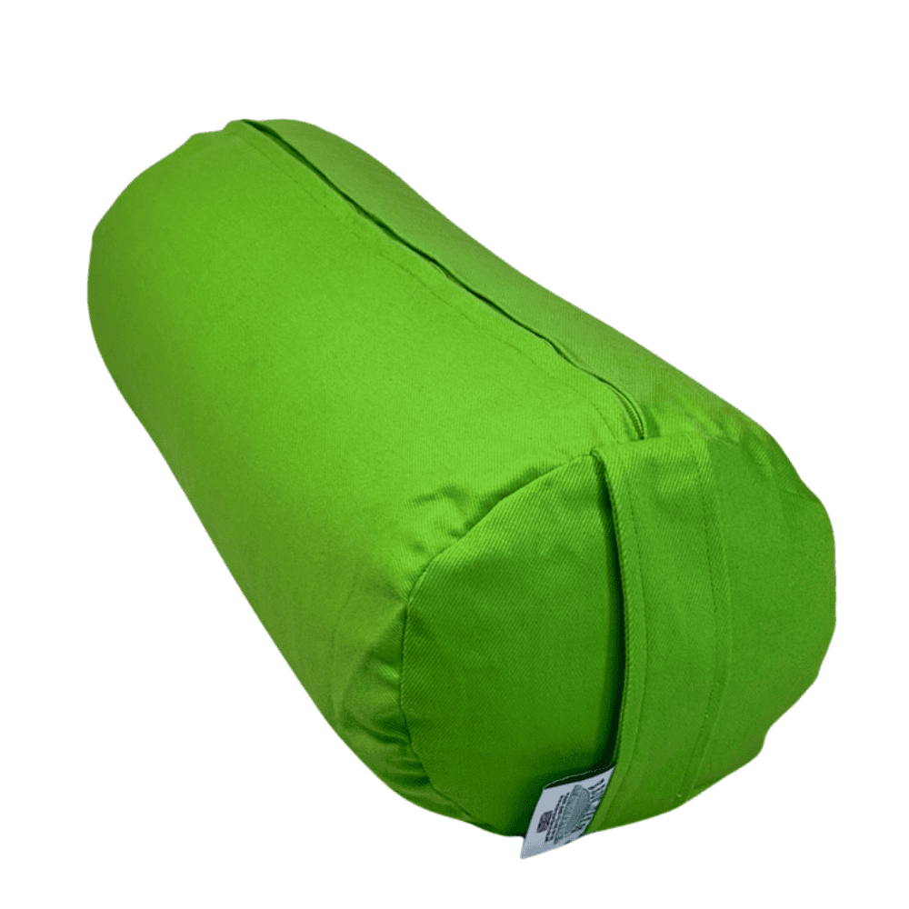 Buckwheat Filled Yoga Bolster in 15 Colour Choices.