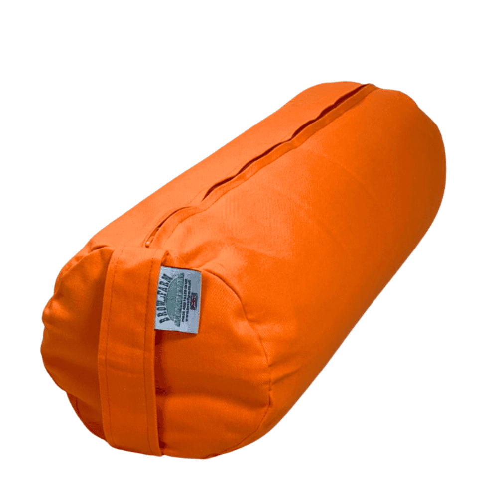 Buckwheat Filled Yoga Bolster in 15 Colour Choices.