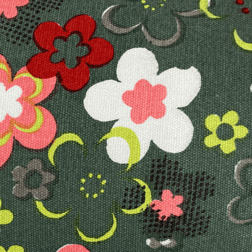 grey floral swatch